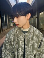 リークフー(Ree cu fuu)&nbsp;秋メンズヘア！韓国風シースルーマッシュ　メンズライク