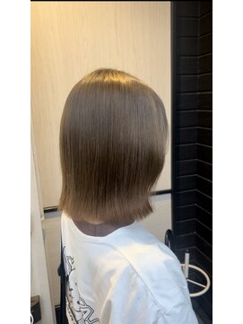 ハイク(HYKE) ダブルカラー/Olive beige