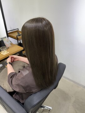 アン ビー(an B) 美髪_髪質改善_オリーブベージュ