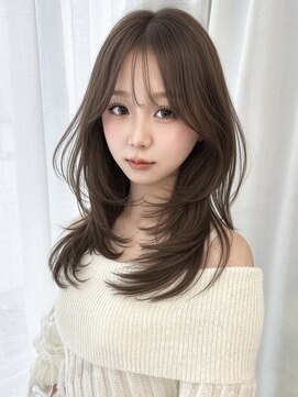 キティー(kiti) マロンベージュ×レイヤーカット♪