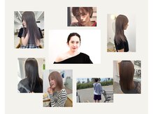 "柔らかくてしなやかな仕上がりを"透明感のあるカラーで収まりの良いスタイルに"《太田結花》