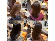 髪質改善・予防美髪メニューで縮毛矯正・イルミナカラーが人気
