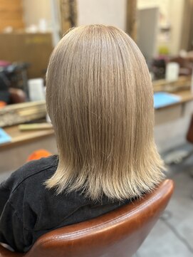 フリーク 土浦店(FREAK) ホワイトブロンドベージュ