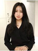 カジュアルレイヤー　フェイスレイヤー　艶カラー