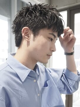 スリバー(sliver) ブリーチハイライト髪質改善ダブルカラーレイヤーカット