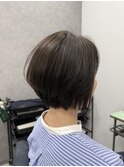 ナチュラルショートボブ
