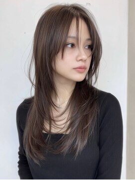 レリーアンテ 大阪梅田(Rely ante) ホワイトグレージュ/デジタルパーマ/チェリーブラウン/西梅田