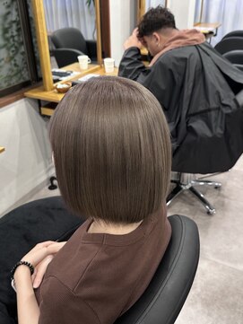 アフェクト 上大岡(affect) ピンクベージュ/アンブレラカラー/クールショート/前髪/上大岡