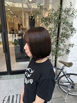アース 岐阜店(HAIR&MAKE EARTH)&nbsp;シンプルボブ