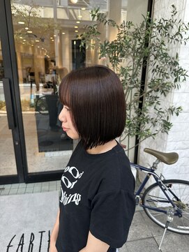 アース 岐阜店(HAIR&MAKE EARTH) シンプルボブ
