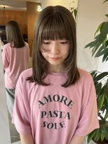 ディグス(DIGS) 顔まわりレイヤー オリーブカラー