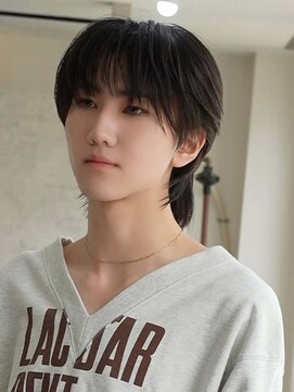 エイル 北堀江(Eir) フェイスイレイヤー　中性ウルフ　ラウンドマッシュ