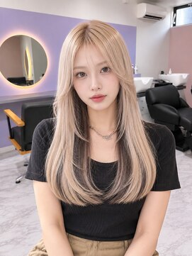 コスメポット(Cosmepot) ブリーチ×インナーカラー×レイヤーカット