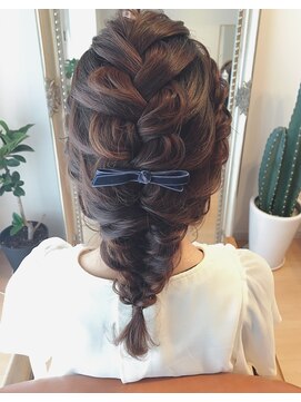 ラウレア 博多店(laulea) 編み込みおろし☆