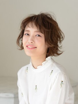 アース 沖縄新都心店(HAIR&MAKE EARTH) 軽やかランダムカールボブ♪