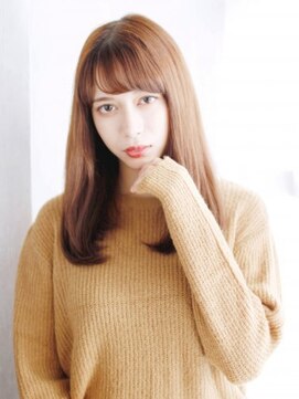 ヘアメイク ナル(hair make nalu) 厚め前髪の内巻きワンカール