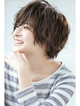 バース ヘアー デザイン(BIRTH hair design) 【中野ＢＩＲＴＨ】フェザーショート