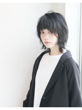 アオ(a-o) 20代30代40代◎小顔 無造作カール くびれセミディ♪横浜桜木町