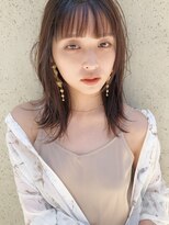 ジゼル(GiseL)&nbsp;ストレートタッチ♪　ミルクティーベージュダブルカラー