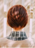 美シルエットナチュラルショートボブ/20代/30代/40代/50代/倉敷
