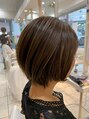 プロデュース 相模原店(Produce)&nbsp;髪質改善でツヤツヤショートボブも女性らしくていいですよ。