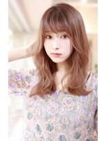 リアン(lien)&nbsp;【lien.ai】外ハネロング/ハイライトカラー/小顔