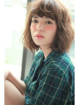 シェル 鎌倉小町(SHELL) 大人可愛いツヤ髪小顔ゆるふわボブ・６