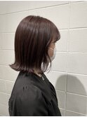 ミルクティーブロンドダークブルーワンホンレイヤー