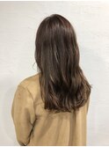 似合わせカット/アースカラー/デザインカラー/くすみカラー