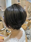 くせっ毛ショートボブ