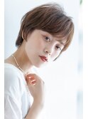 【Rire-リル銀座-】美シルエットハンサムショートボブ