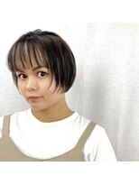 チューズデー(TUESDAY)&nbsp;小顔ショート×前髪インナーカラー
