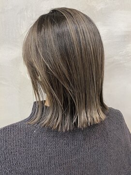 ペスカ 長町南店(pesca) ハイライト×アッシュグレー (OIKAWA)