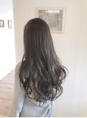 ロング/グレー/外国人風