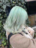 アクト(ACT) ハイトーンカラー/ミントグリーン/ペールカラー/ロブヘア