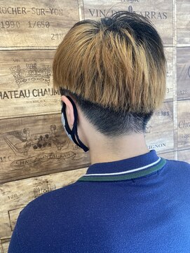 アラモア ひばりヶ丘(Alamoa) 重めマッシュ×刈り上げ