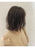 ふんわりナチュラルボブ