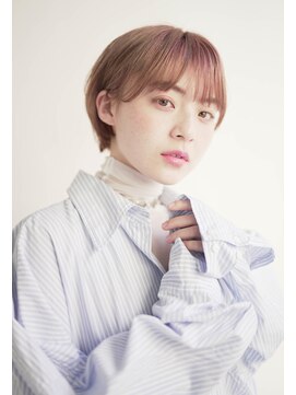 ジュール 大分(Joule) セクションカラー/ペールベージュ/透明感ボブ[大分駅]