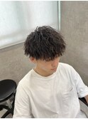 波巻きスパイラルパーマ