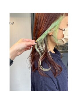 セトル(Settle) インナーカラー（ミントグリーン）