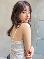 ケイト(kate)&nbsp;【kate 大宮】ラベンダーブラウン×シースルーバング