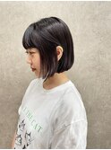 ミニボブ×スモークピンク