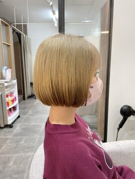 シア 綾瀬店(SHEER) ハイトーン内巻きボブ