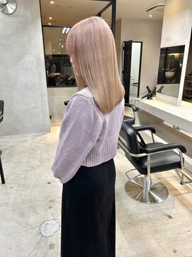 ムード タテマチ(mood tatemachi) ダブルカラーホワイトピンクベージュ