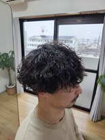 あのん 波巻きパーマ