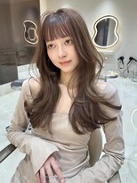 サイン 渋谷(SIGN)&nbsp;ザクザクレイヤーカット巻き方簡単ロング韓国アイドル表参道渋谷