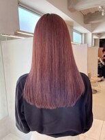 ガリカ 大名(Gallica) 【森千晶】しっとりチェリーブラウン/艶髪ストレートロング