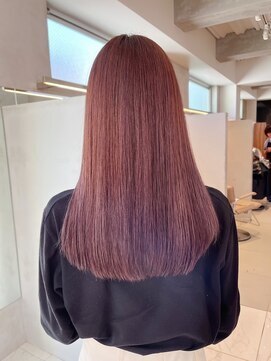 ガリカ 大名(Gallica) 【森千晶】しっとりチェリーブラウン/艶髪ストレートロング