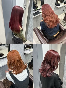 グラッジ 池袋(GLADGE) 暖色カラー 春夏 ブリーチカラー ダブルカラー