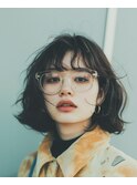 20代・30代_くせ毛風パーマロブ